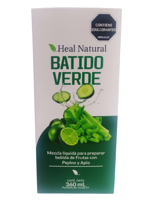 BATIDO VERDE 360 ml - Heal Natural