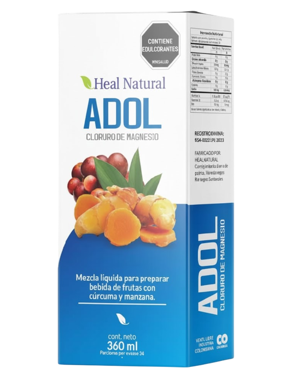 ADOL Cloruro de Magnesio 360 ml - Heal Natural
